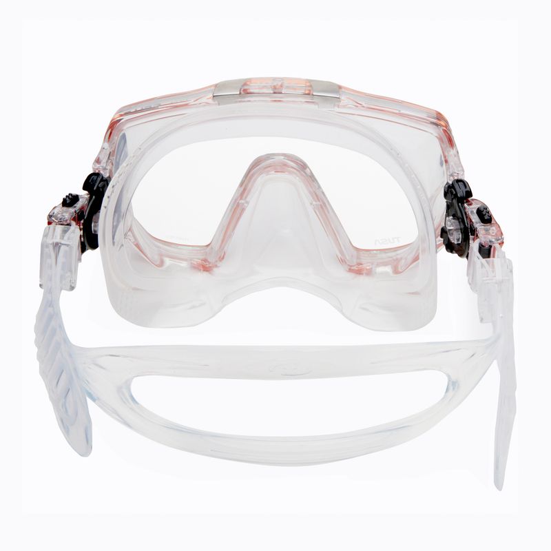 Maschera subacquea TUSA Freedom Elite bianco/arancio 5