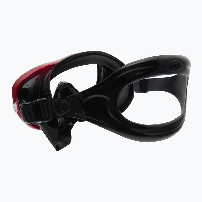 TUSA Tina FD maschera subacquea nera/rossa 4