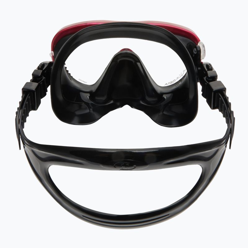 TUSA Tina FD maschera subacquea nera/rossa 5