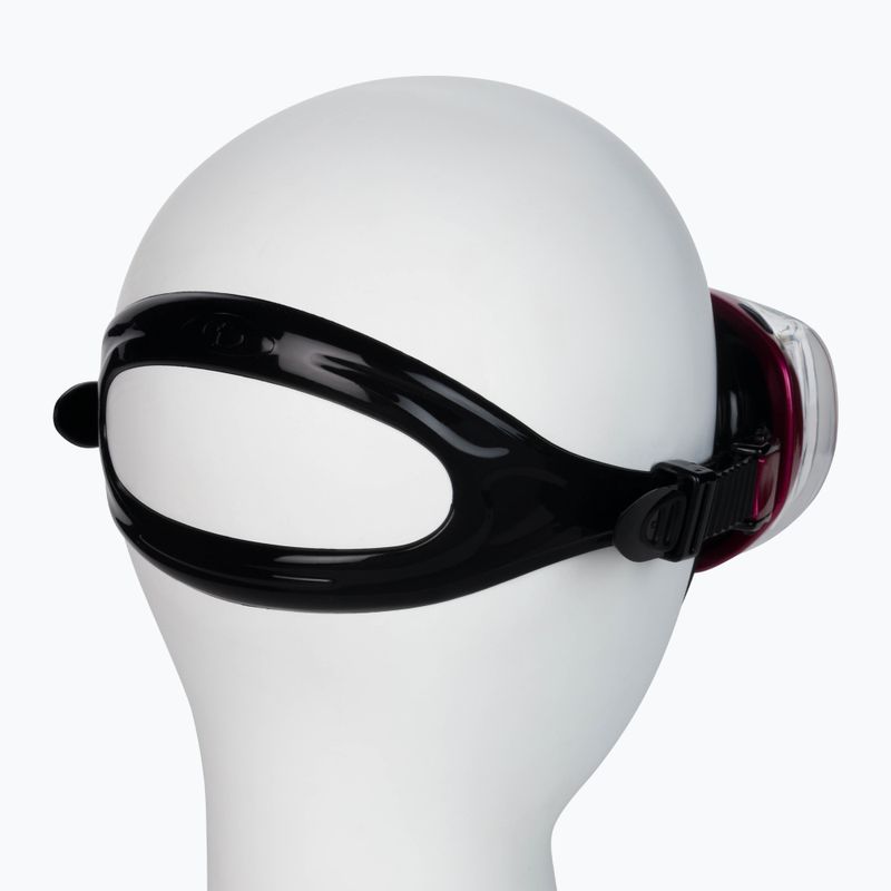 TUSA Tri-Quest FD maschera subacquea rossa 3