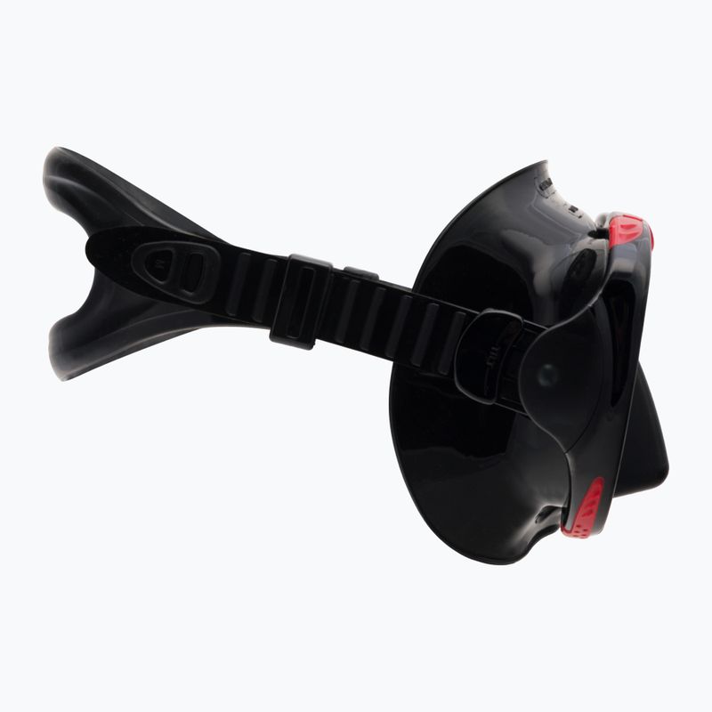 Kit di immersione TUSA Powerview rosso/nero 3