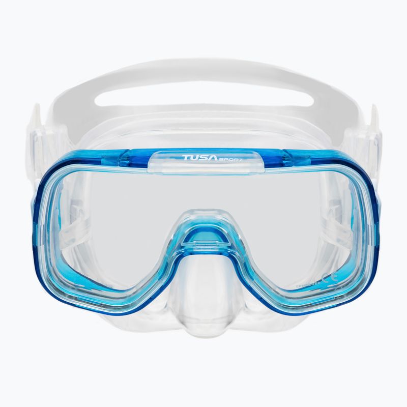 TUSA Mini-Kleio set da immersione per bambini UC-0201 rosa/bianco 6