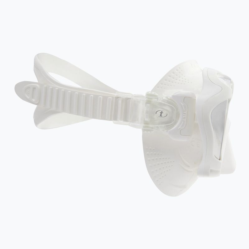 TUSA Paragon S maschera subacquea bianca 3
