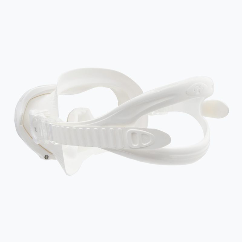 TUSA Paragon S maschera subacquea bianca 4