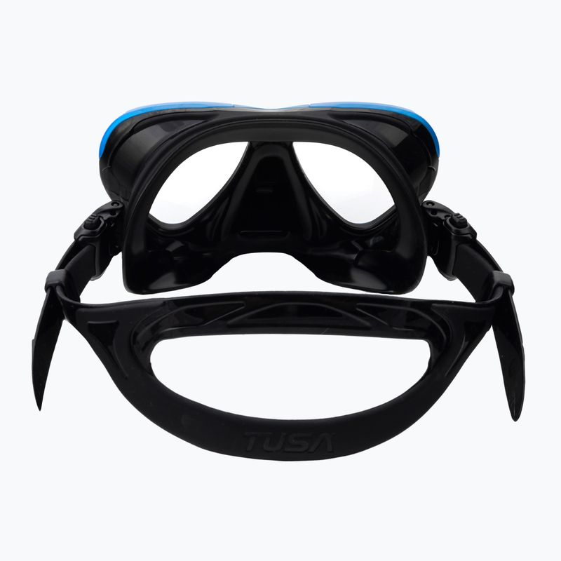 TUSA Intega Maschera subacquea blu/nera 5