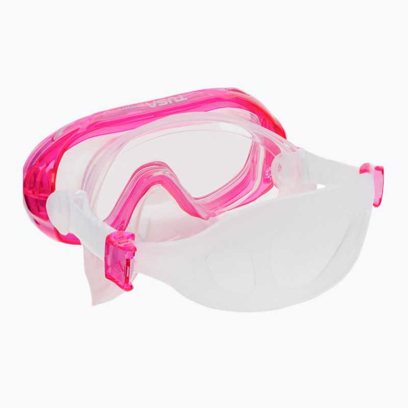 Set da sub per bambini TUSA Kleio Mini Fit rosa 5