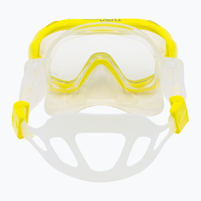 TUSA Kleio Mini Fit set da sub per bambini giallo 5