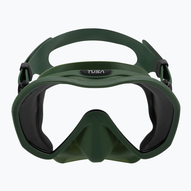 TUSA Zeense Pro Maschera subacquea verde 2