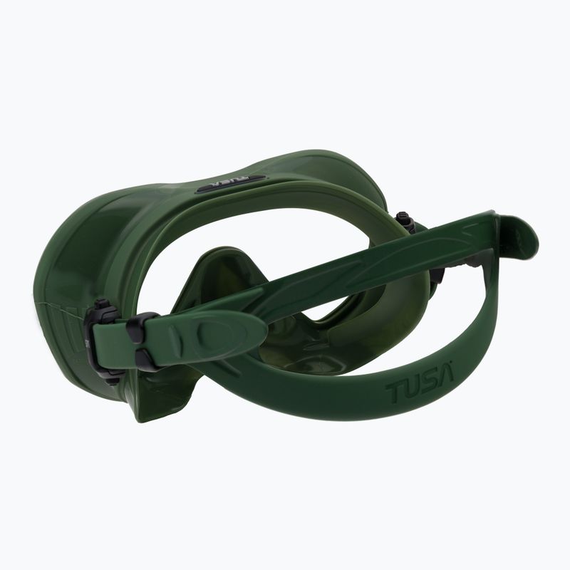 TUSA Zeense Pro Maschera subacquea verde 4
