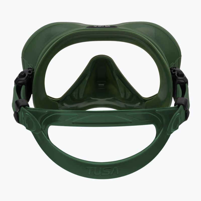TUSA Zeense Pro Maschera subacquea verde 5