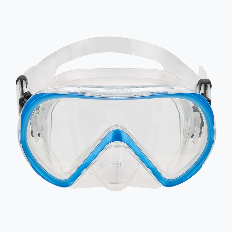Maschera da snorkeling TUSA Ino blu 2