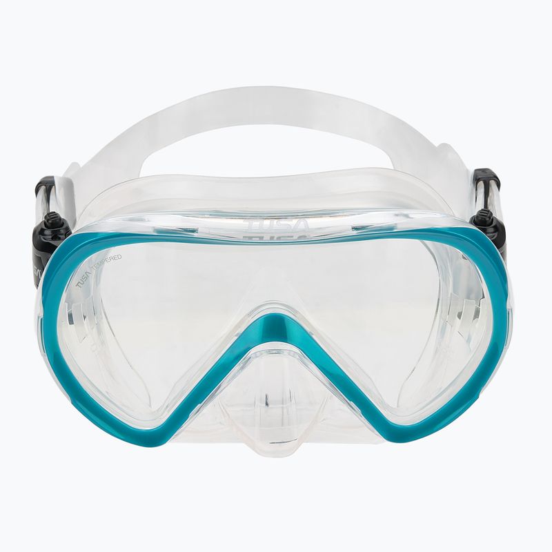 TUSA Ino maschera da snorkeling turchese 2