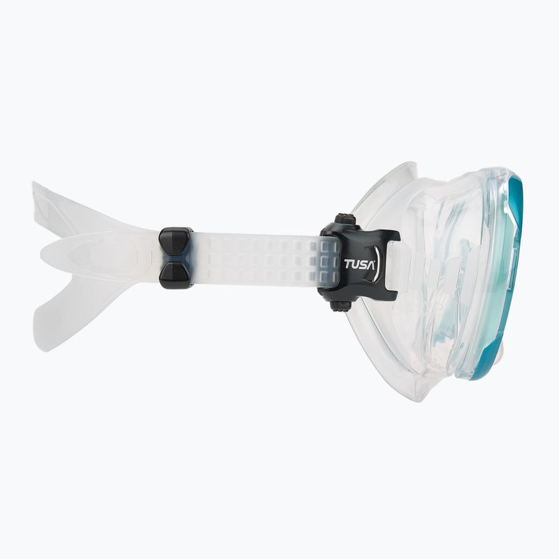TUSA Ino maschera da snorkeling turchese 3