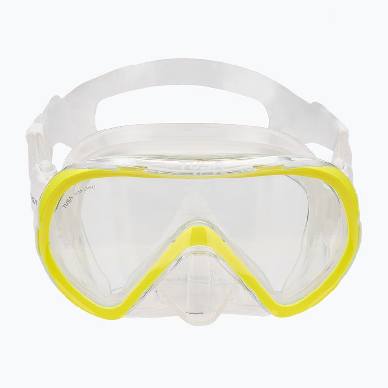 Maschera da snorkeling TUSA Ino giallo 2