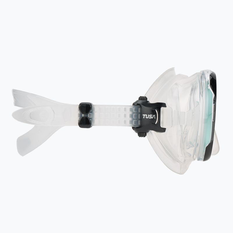 Maschera da snorkeling TUSA Ino nera / trasparente 3