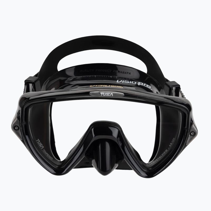 Maschera subacquea TUSA Visio Pro black 2