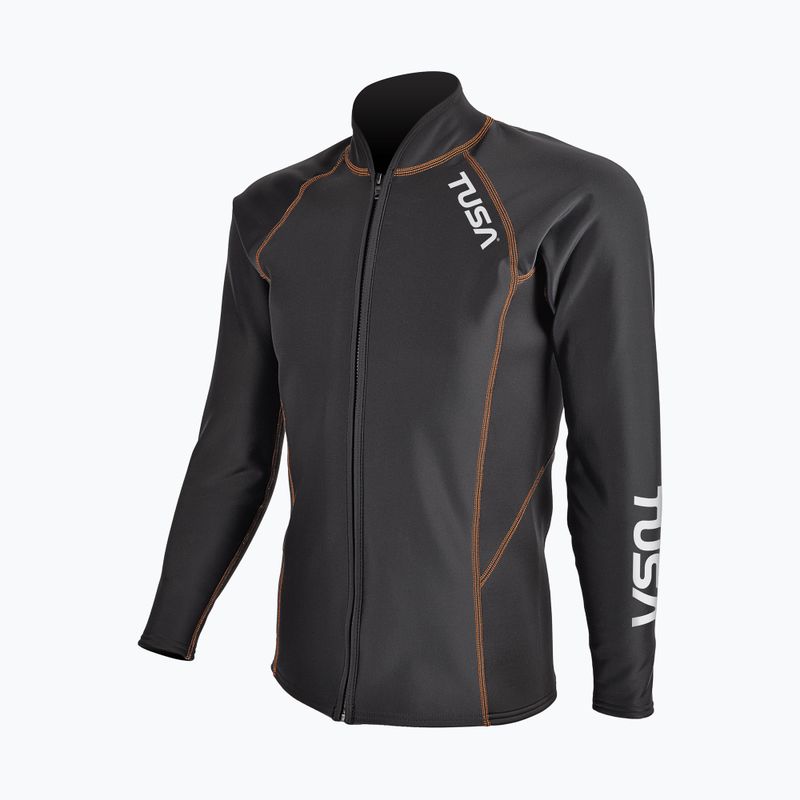 Maglia a maniche lunghe da nuoto uomo TUSA Rashguard Thermal black