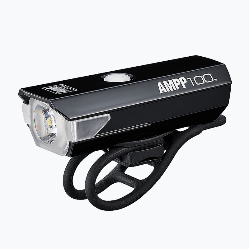 CatEye AMPP 100 lampada a ciclo anteriore HL-EL041RC nero