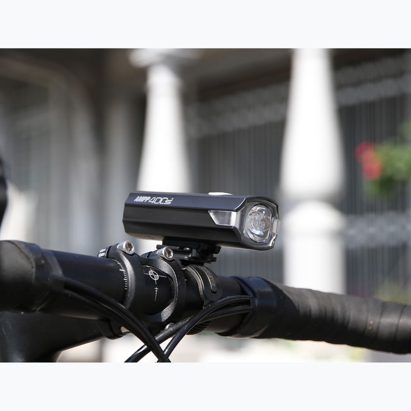 Luce anteriore per bicicletta Cateye AMPP 400S HL-EL084SRC black 2