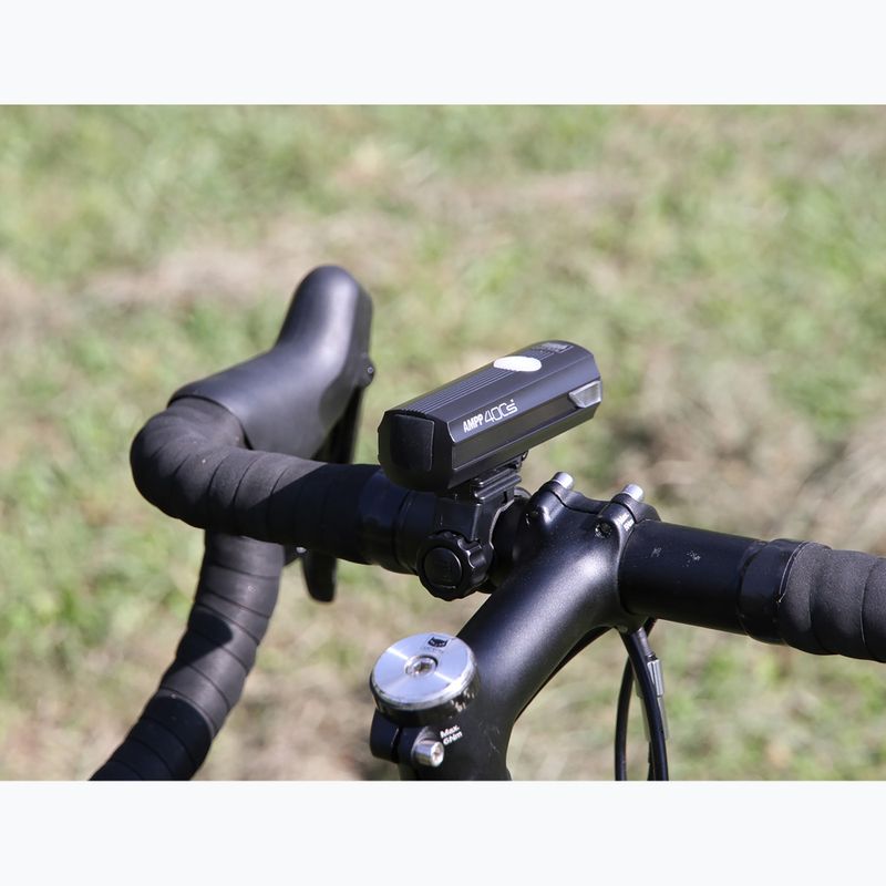 Luce anteriore per bicicletta Cateye AMPP 400S HL-EL084SRC black 3