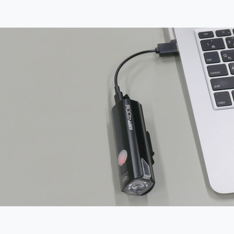 Luce anteriore per bicicletta Cateye AMPP 400S HL-EL084SRC black 6