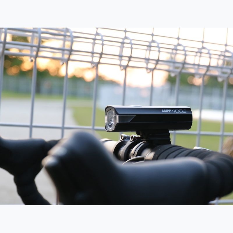 Luce anteriore per bicicletta Cateye AMPP 400S HL-EL084SRC black 7