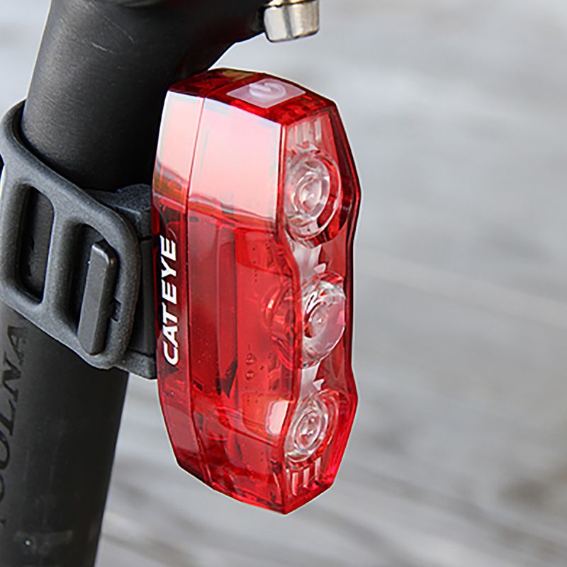 Luce posteriore per bicicletta CatEye TL-LD810 VIZ300 USB-C red 5