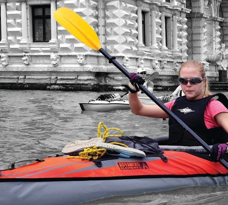 Advanced Elements AdvancedFrame rosso/grigio kayak gonfiabile per 1 persona 14