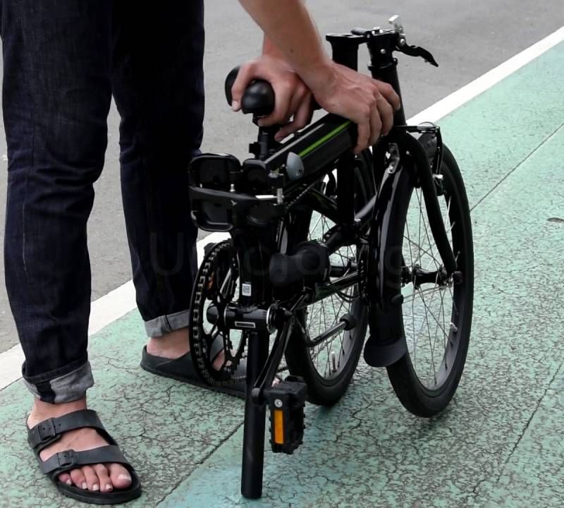 Bicicletta da città pieghevole Tern Link B7 navy 10