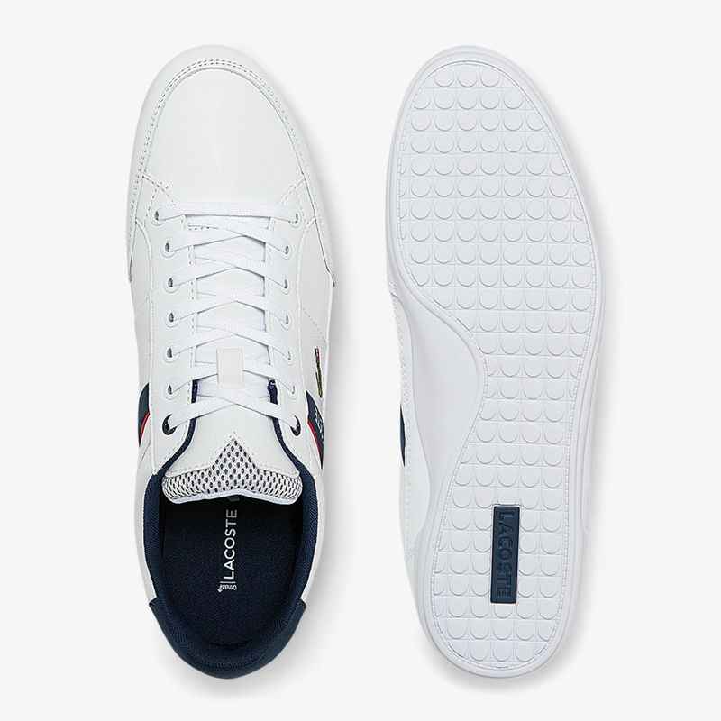 Scarpe Lacoste uomo 40CMA0067 bianco/navy/rosso 9