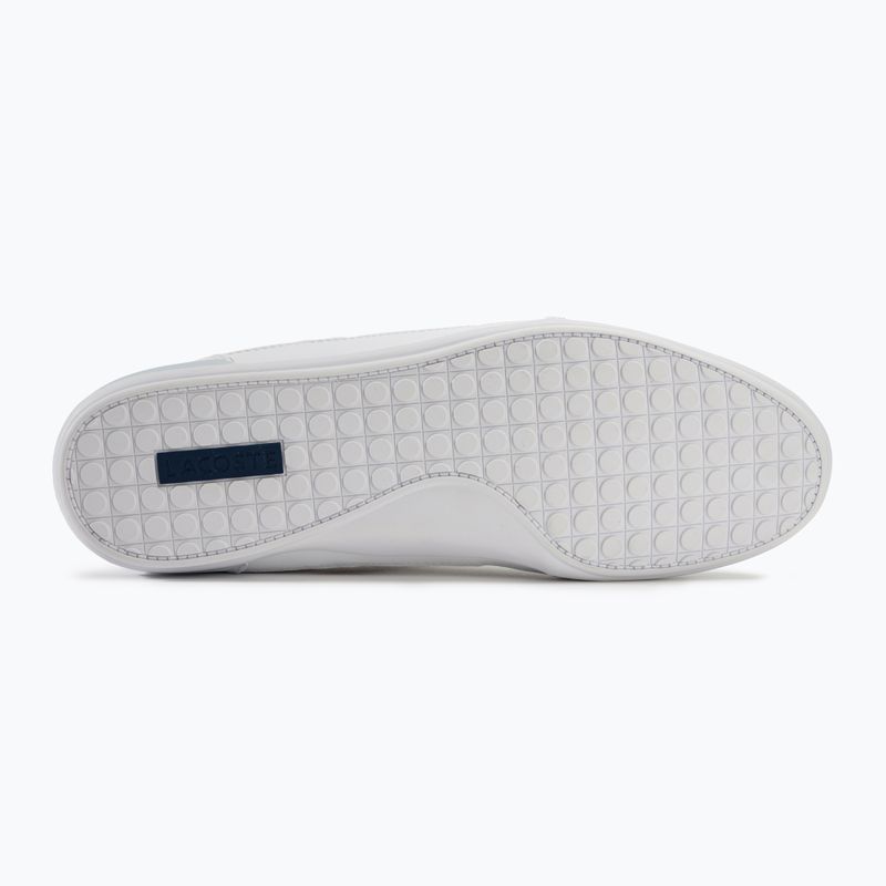 Scarpe Lacoste uomo 40CMA0067 bianco/navy/rosso 4