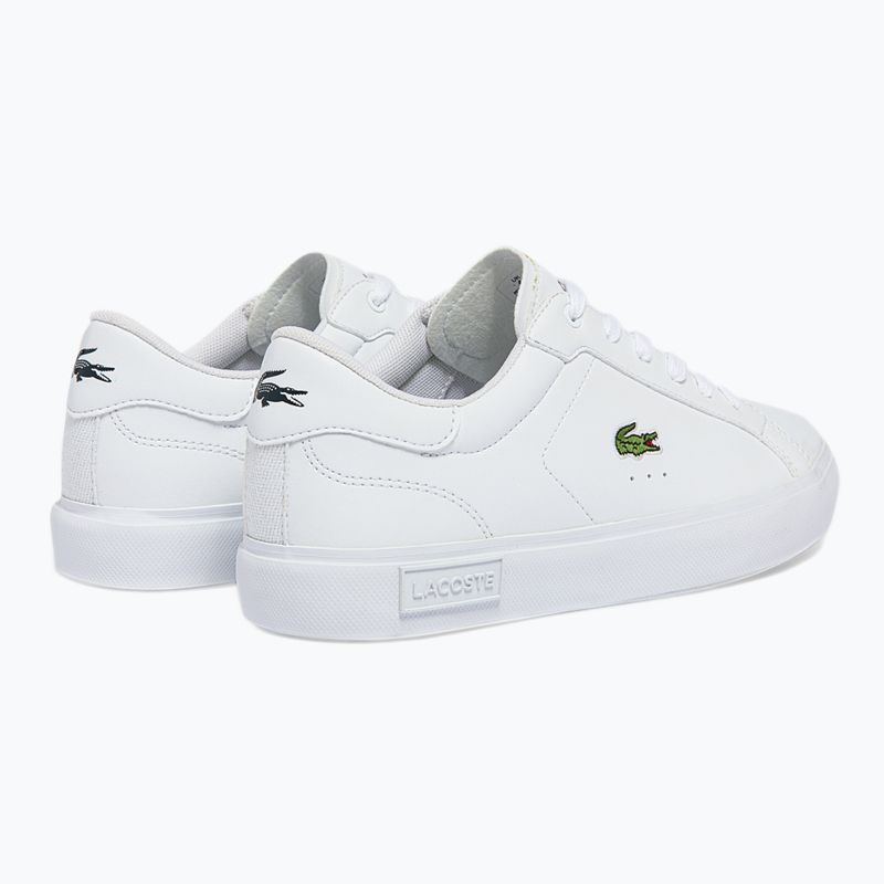 Scarpe Lacoste per bambini 41SUJ0014 bianco/bianco 2