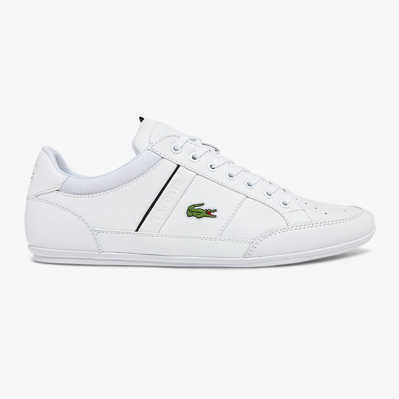 Scarpe Lacoste uomo 42CMA0014 bianco/nero 8