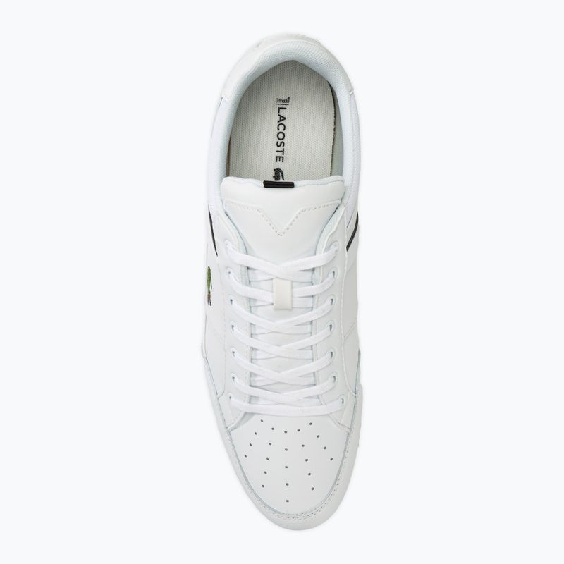 Scarpe Lacoste uomo 42CMA0014 bianco/nero 5