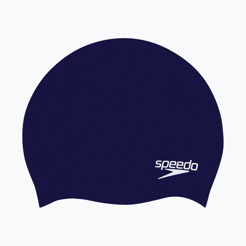 Cuffia Speedo Plain Moulded Silicone Junior navy 4