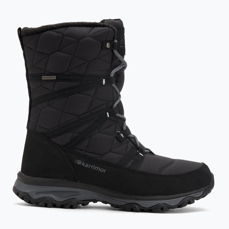 Stivali da neve da donna Karrimor Polar Quilt 2 nero 2