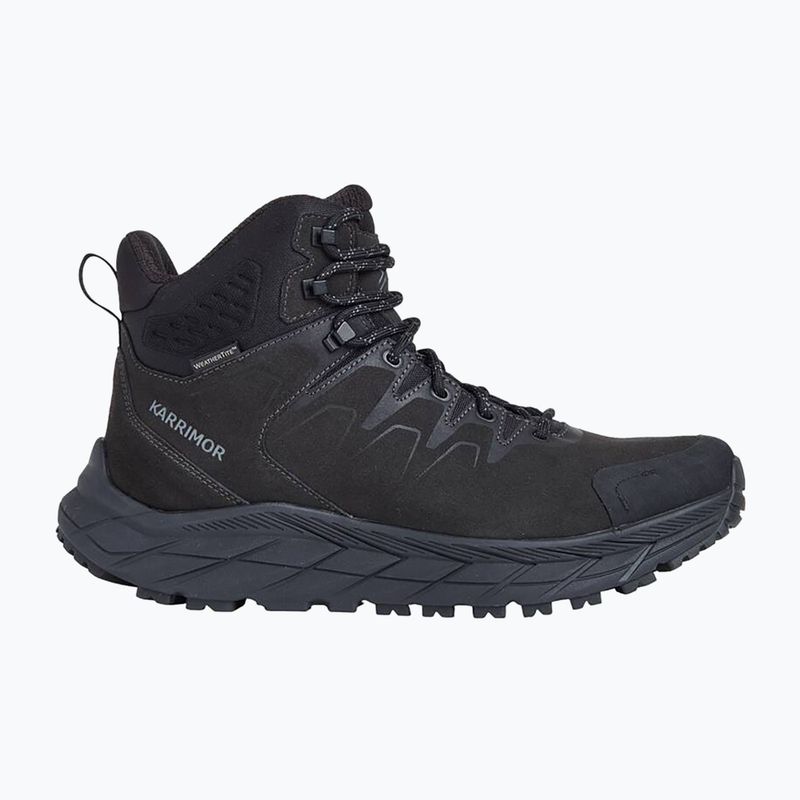 Stivali da trekking da uomo Karrimor Goshawk Mid nero 10