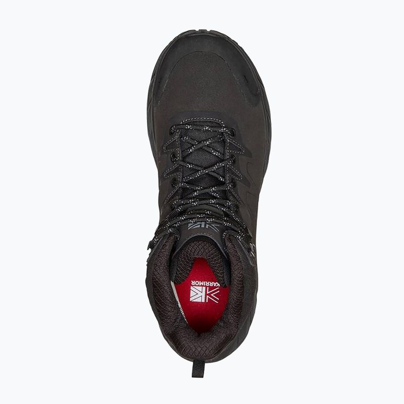 Stivali da trekking da uomo Karrimor Goshawk Mid nero 14