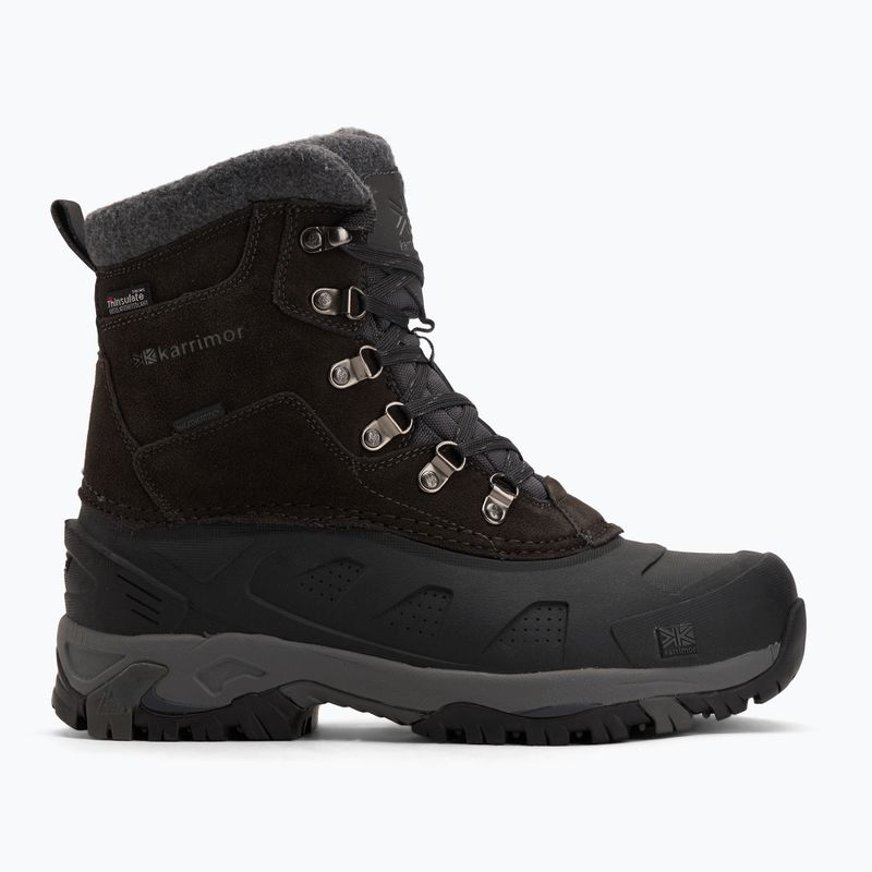 Stivali da trekking da uomo Karrimor Snowfur 3 nero 2