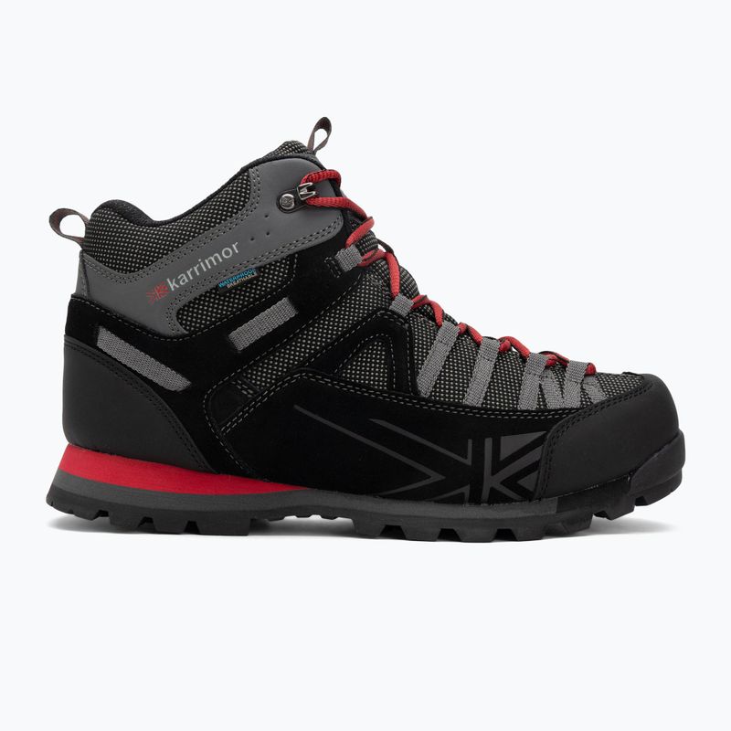 Scarpe da trekking da uomo Karrimor Spike Mid 3 nero/rosso 2