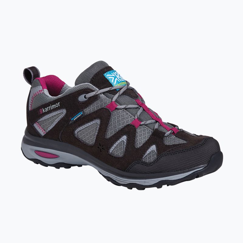Scarpe da trekking da donna Karrimor Isla Low black c/pink 8