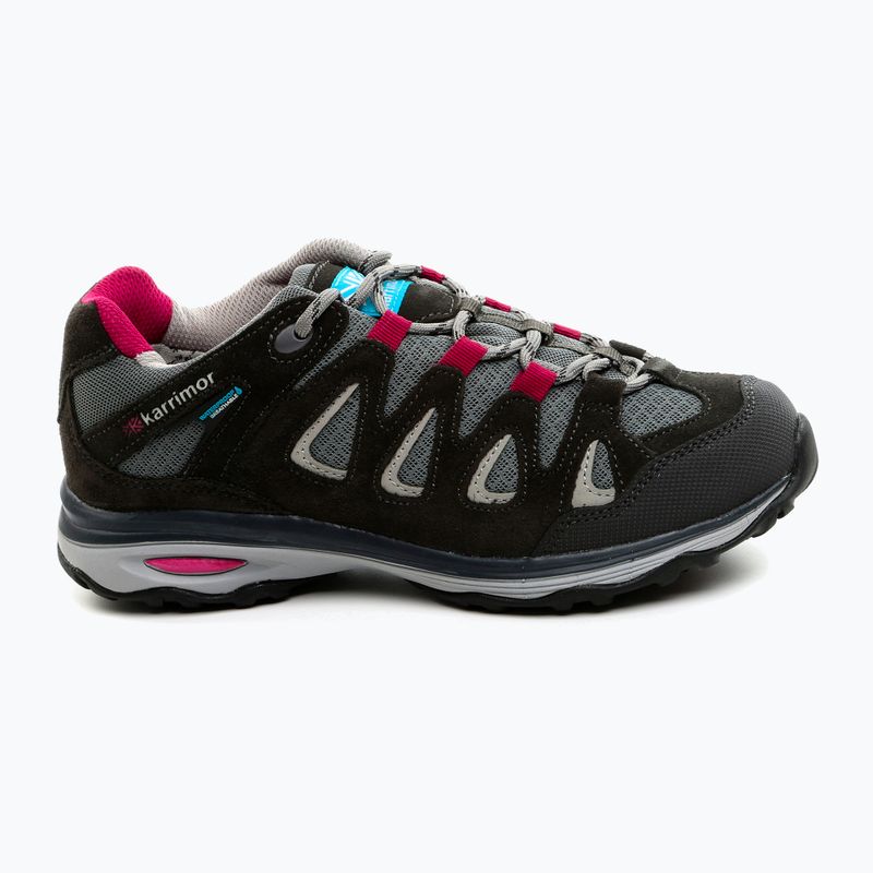 Scarpe da trekking da donna Karrimor Isla Low black c/pink 9