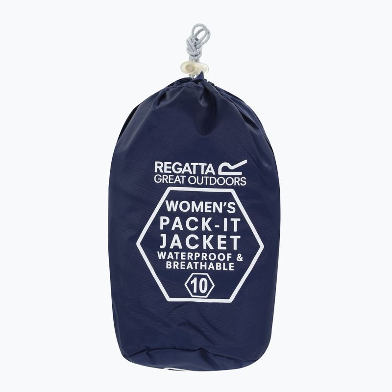Giacca antipioggia da donna REGATTA Pack-It III midnight 12