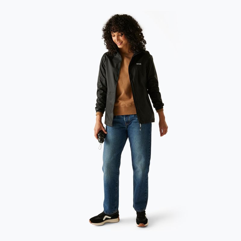Giacca antipioggia da donna REGATTA Pack-It III black 2