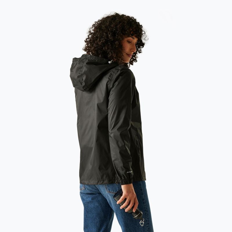 Giacca antipioggia da donna REGATTA Pack-It III black 3