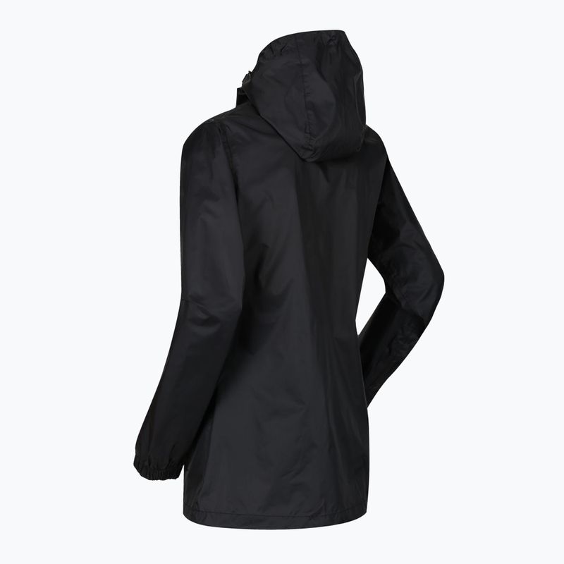 Giacca antipioggia da donna REGATTA Pack-It III black 10