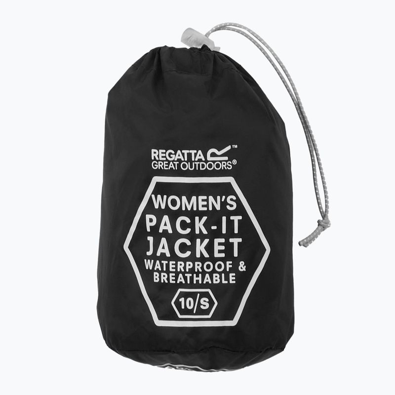 Giacca antipioggia da donna REGATTA Pack-It III black 12