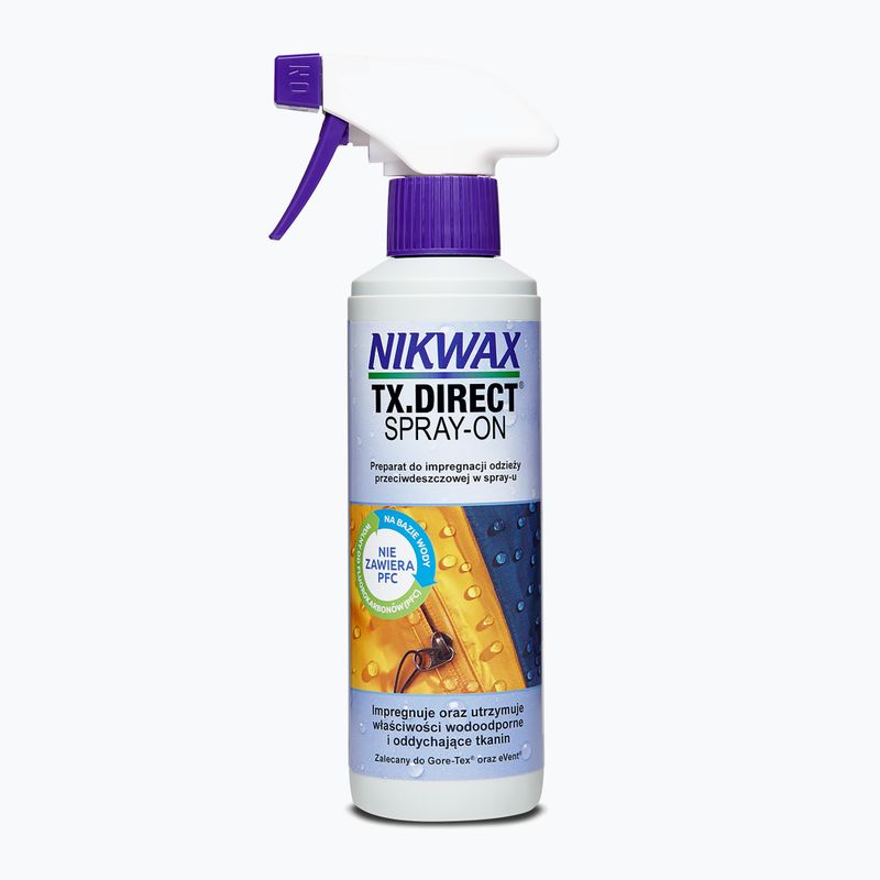 Nikwax Tech Wash + TX.Direct Spray-On kit per la cura dell'abbigliamento da pioggia 2 x 300 ml 3