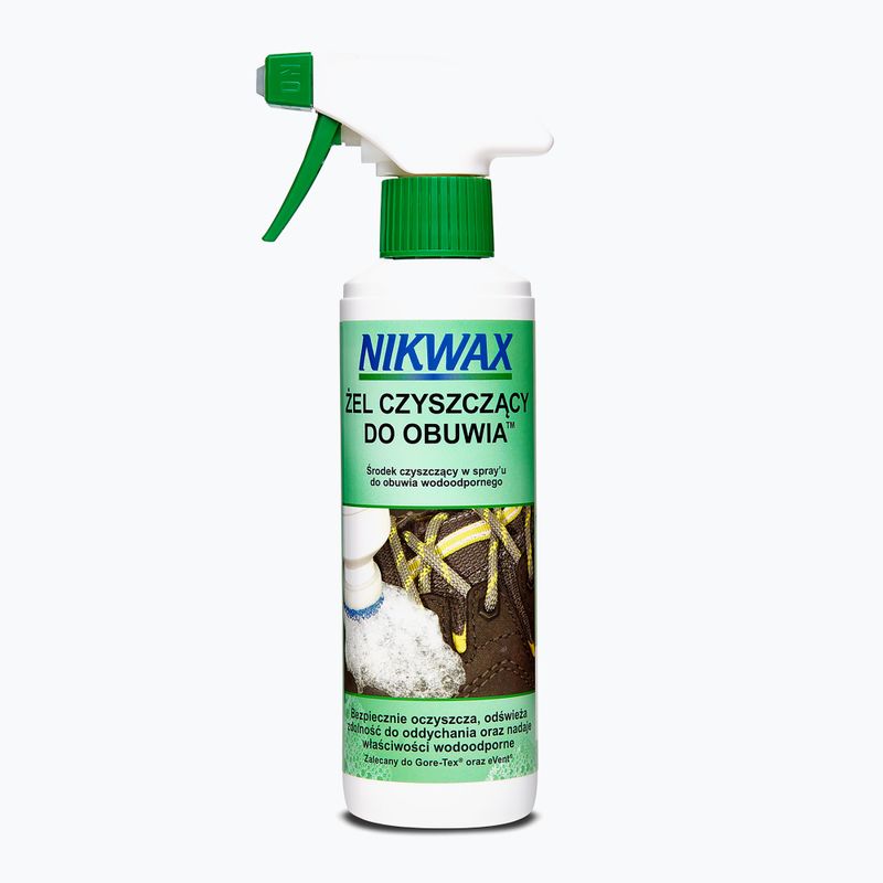 Nikwax Gel detergente per calzature + Tessuto e pelle 2 x 300 ml Kit per la cura delle calzature 2