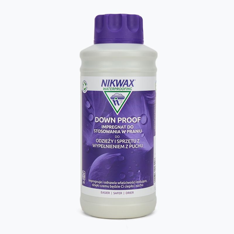 Nikwax Down Proof 1000 ml per abbigliamento e attrezzatura in piuma d'oca